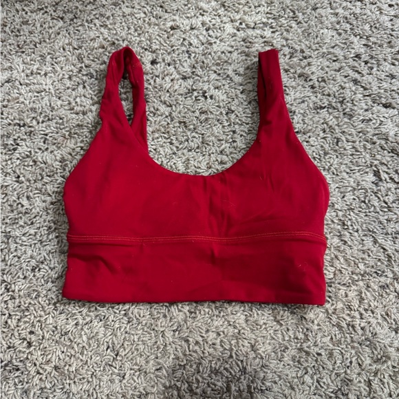 Red Sports Bra - Picture 1 of 2